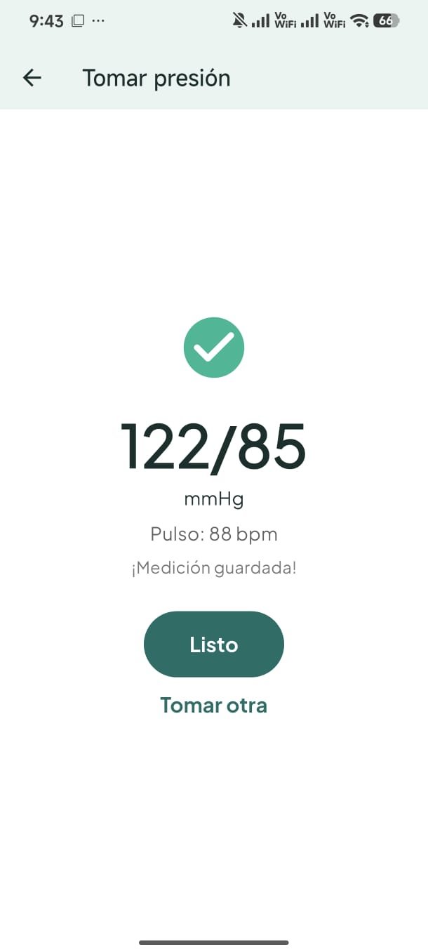 Medición de presión automática